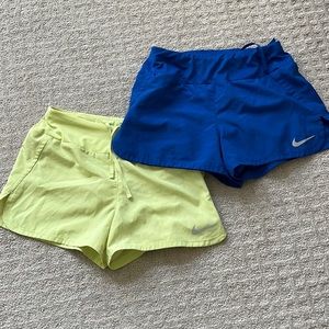 Two Pairs Women’s Nike Shorts